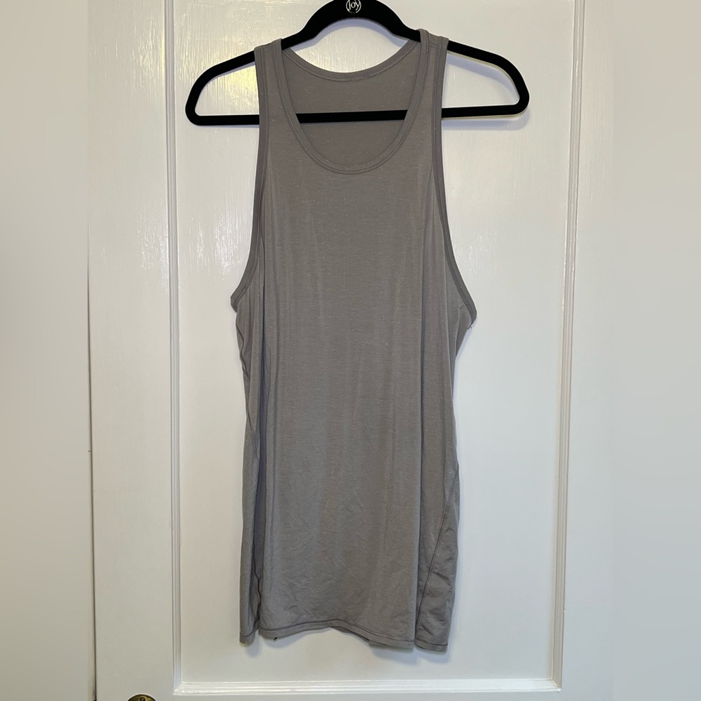 Lululemon Athletica Light Gray Tank Top